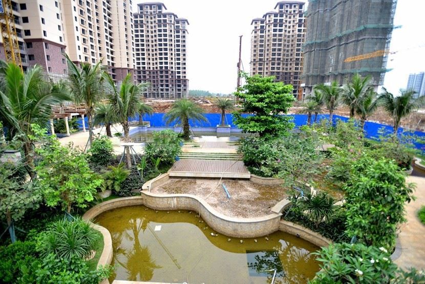 永庆湾小区园林水系景观