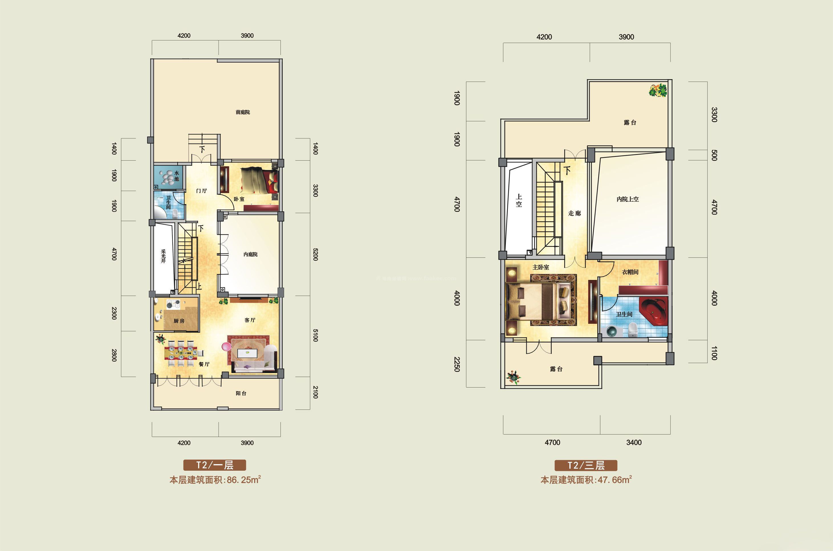 海口鸿洲江山项目别墅在售 双拼仅剩1套 独栋折后总价580万/套起