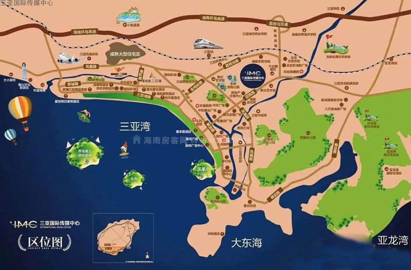碧桂园国际传媒中心区位图