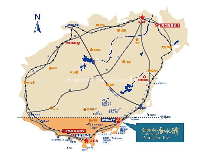 陵水新华联香水湾项目即将开售 二至三房户型 均价25000元/平