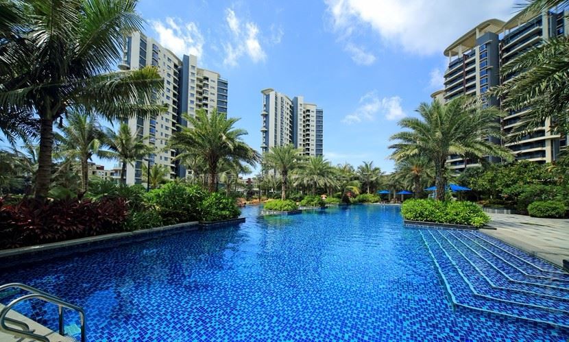 陵水富力湾项目仅有8号楼高层有房源 均价36000元/平