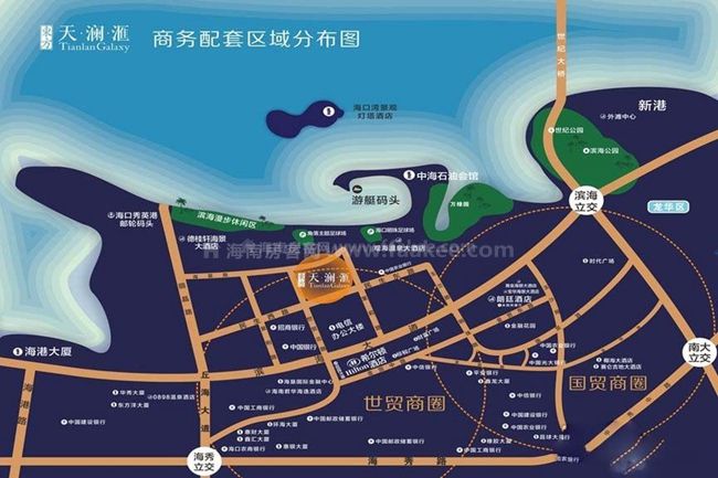 结构为"一带一园一区",即沿海休闲旅游带,文体休闲公园和新港居住片区