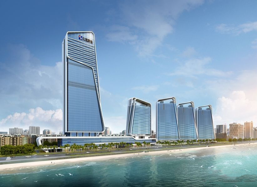 珠海仁恒滨海中心丨建面约726㎡天际墅，顶层复式豪宅
