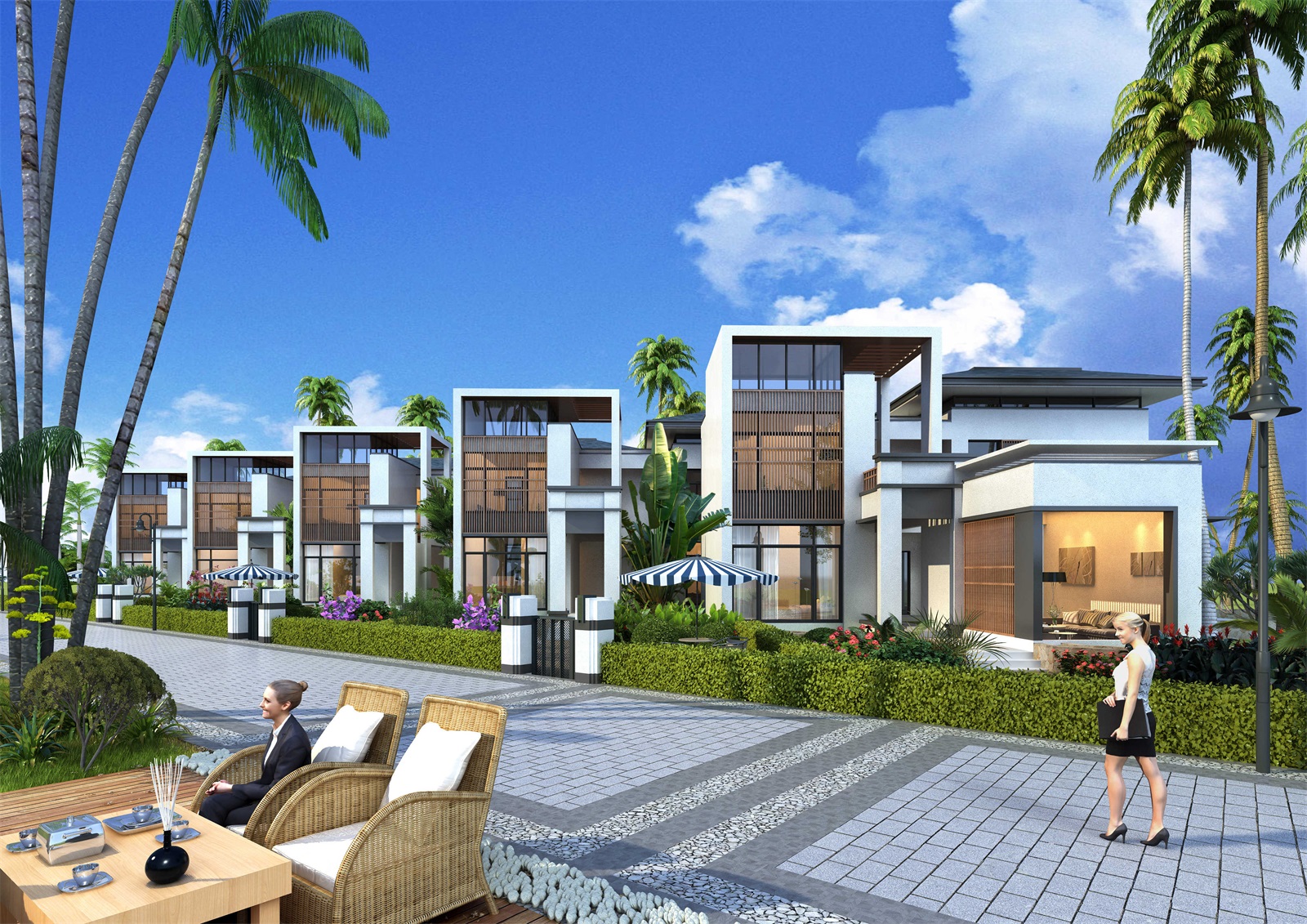 樂東龍棲海岸濱海別院、二期住宅在售，實得面積141㎡，總價約180萬/套