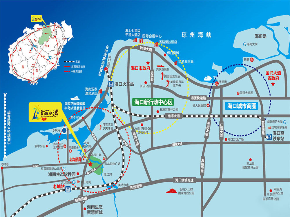 福隆丽水湾交通图