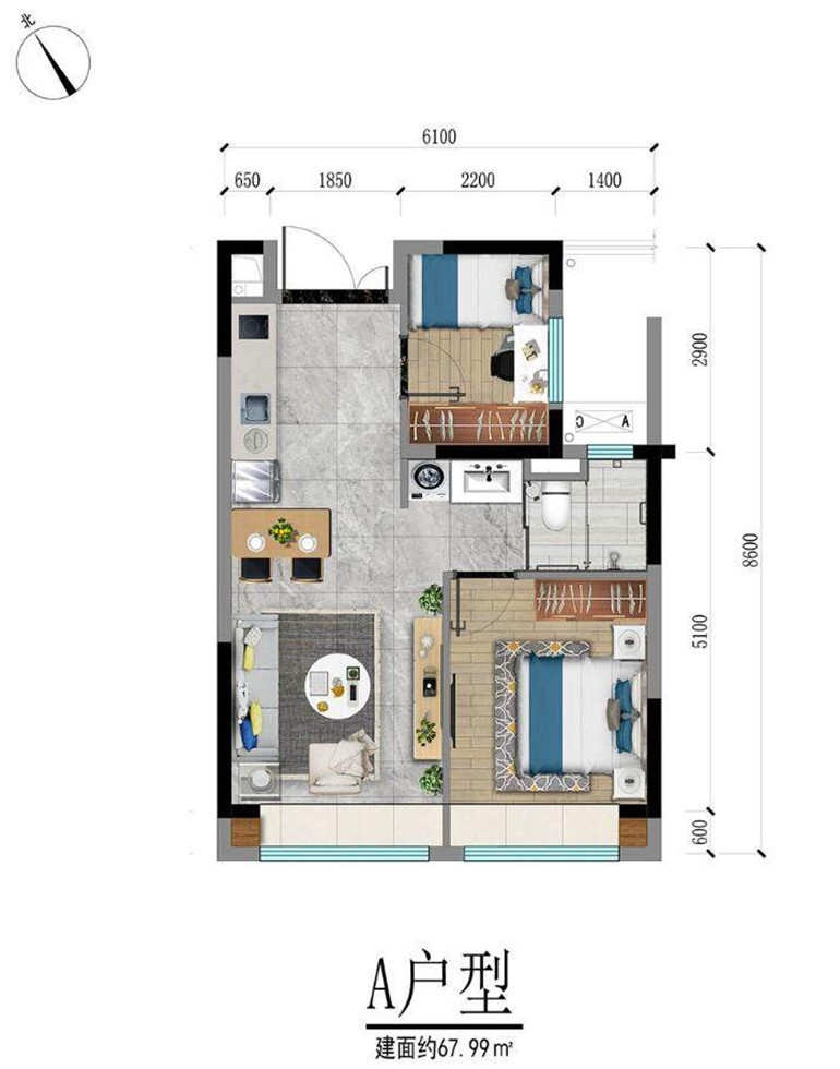 碧桂园高隆湾户型图