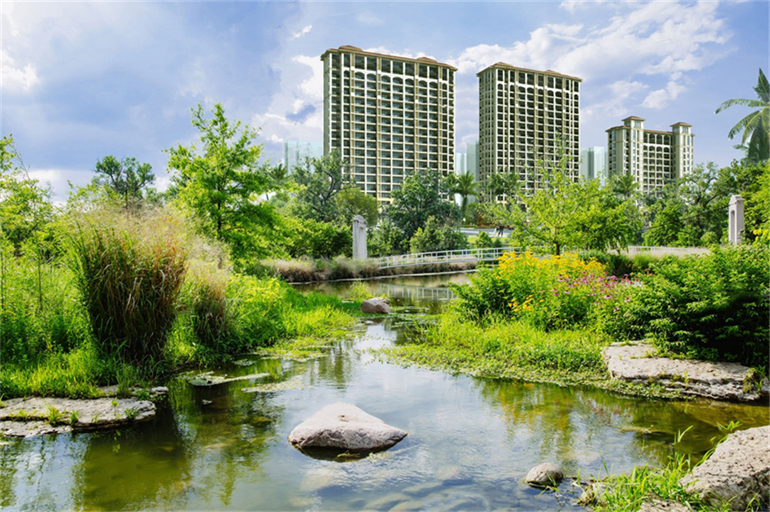 全国买房 三亚公园湖畔，湿地公园旁，藏着一城仰慕的生态生活