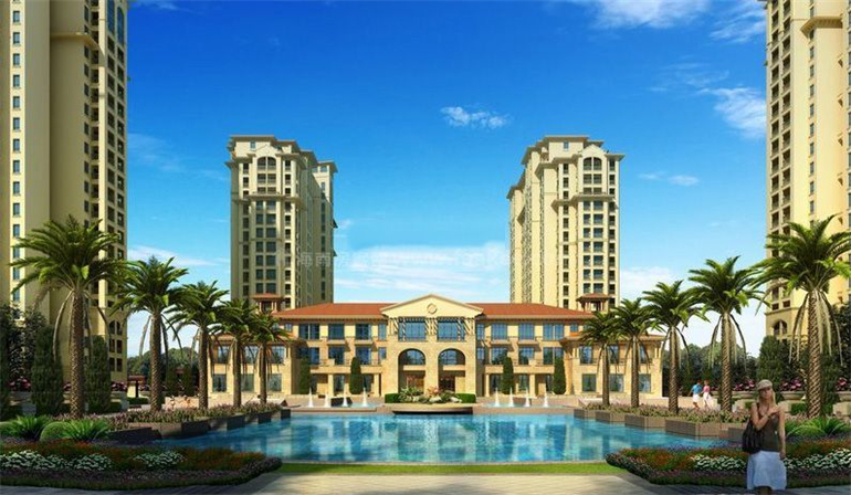 东方碧桂园海逸半岛大户型在售，70年产权高层住宅