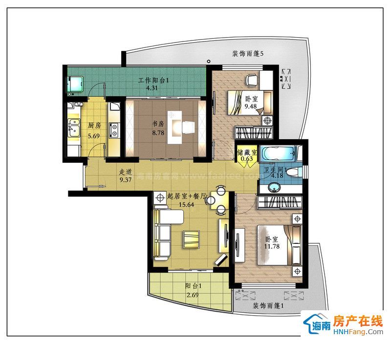 顺泽翠屏湾户型图