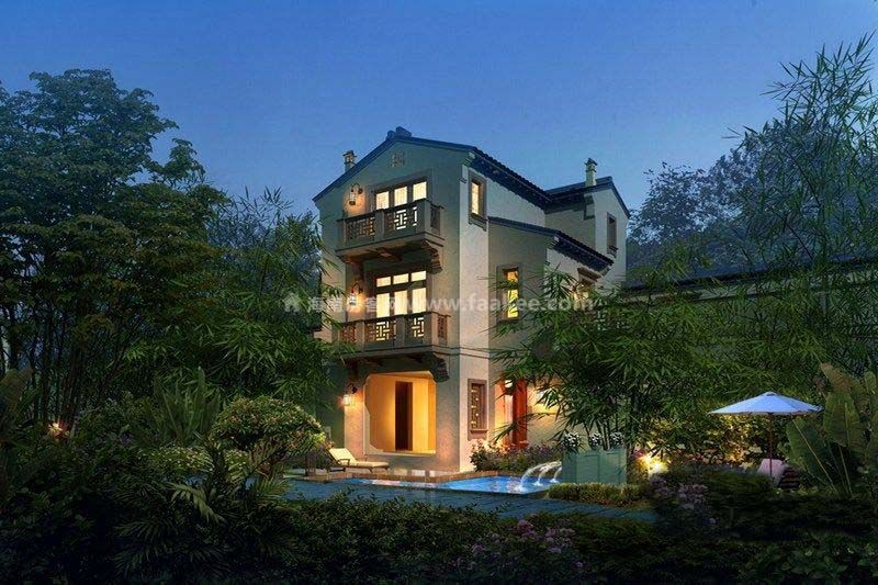 远洋华墅别墅现房在售 总价低至360万/套温泉入户