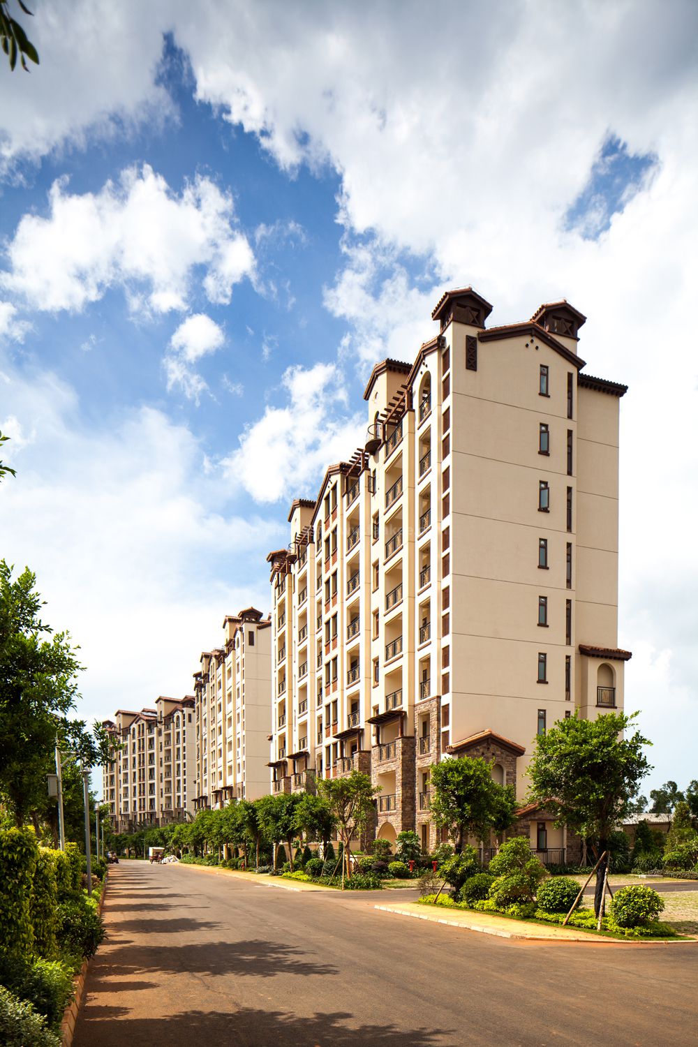 红树湾洋房外立面实景图