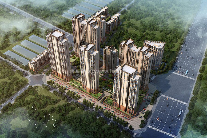 恒基幸福里鸟瞰图