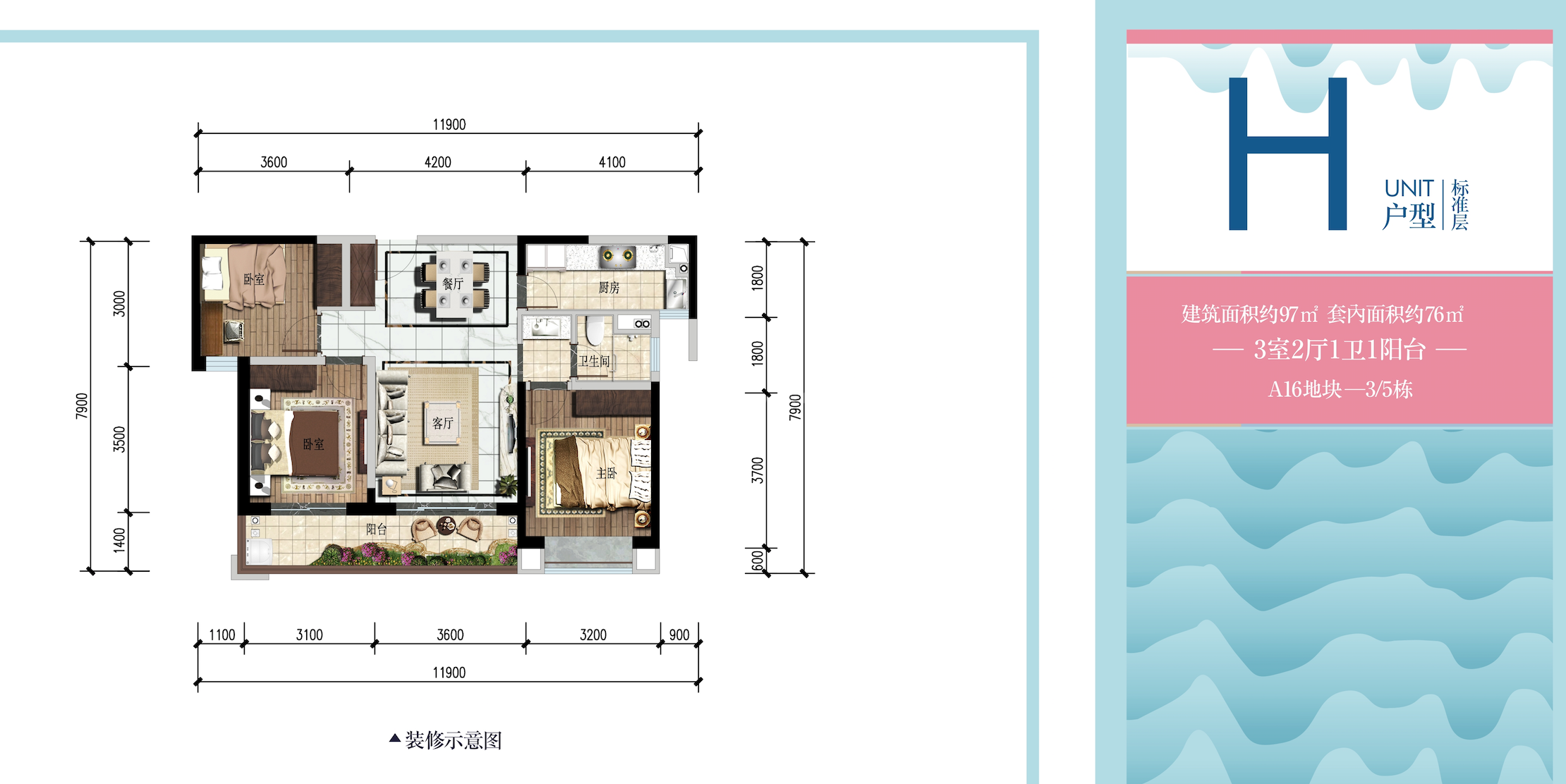 融创万达城建面97与126的户型已经售完,后期会加推126户型-楼盘新闻