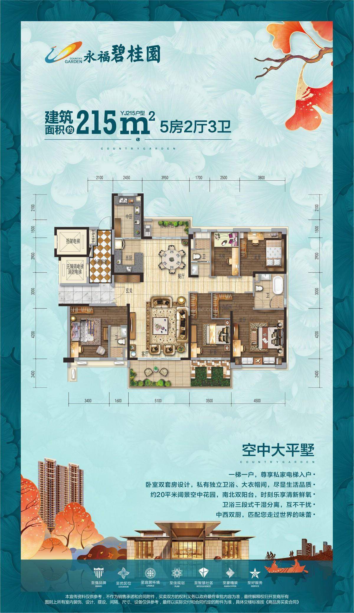 桂林永福碧桂园现房在售均价为5500元/平方米