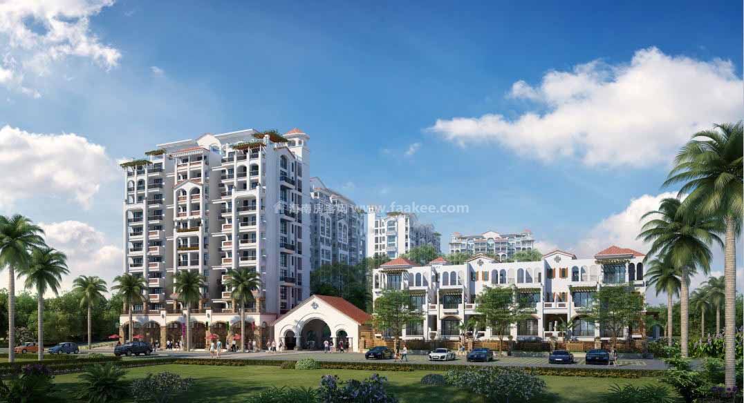 三亚山水御墅目前住宅在售,均价约35000元/㎡