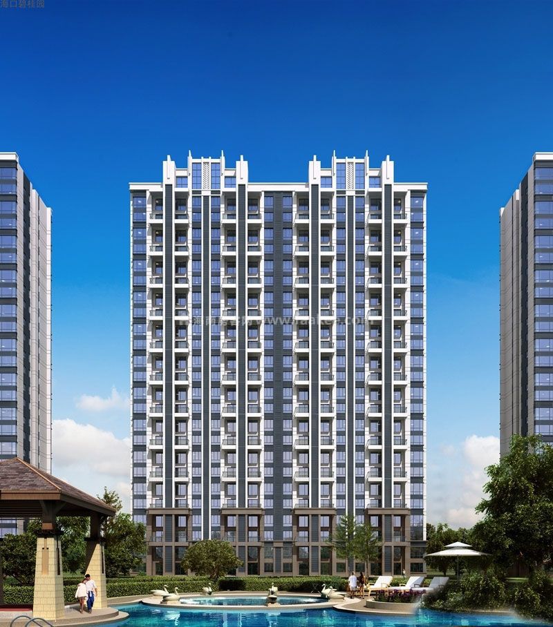 海口碧桂园楼栋效果图