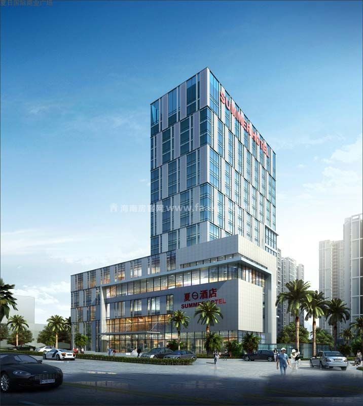 夏日国际商业广场效果图