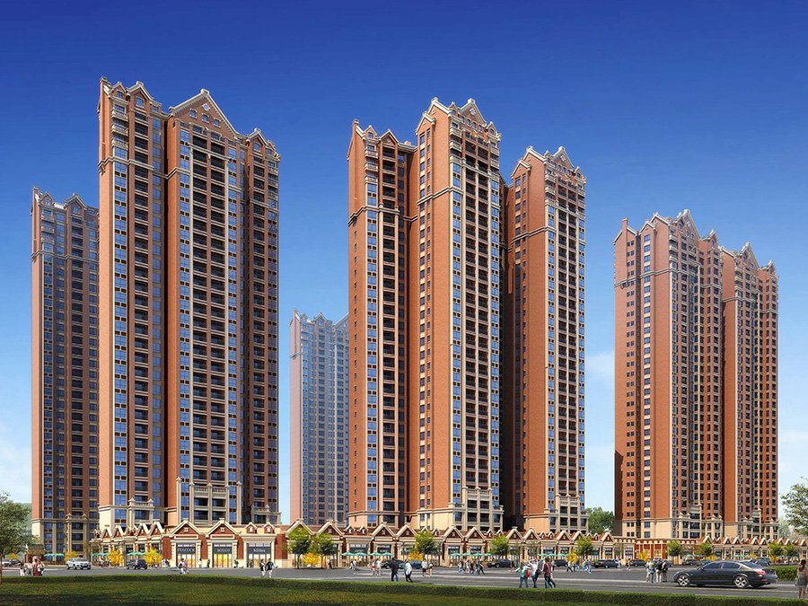 房满天下 > 楼盘点评 紫薇英伦小镇的楼型只有两种:标准的品字楼(两梯