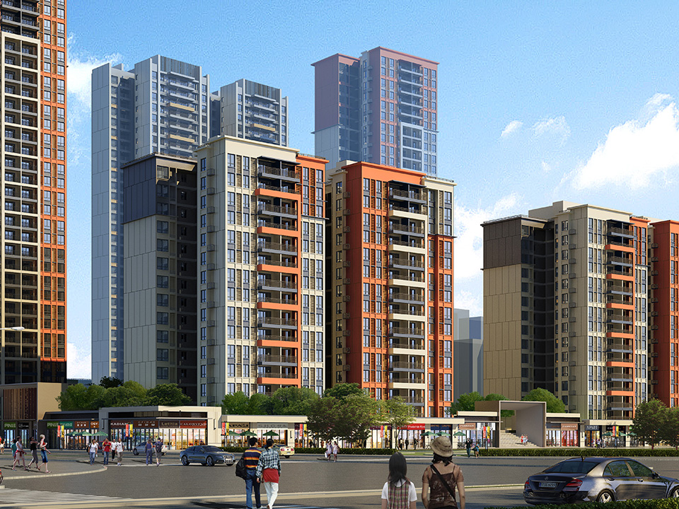 桂林彰泰橘子郡项目双钥匙江景户型在售,均价5800元/㎡