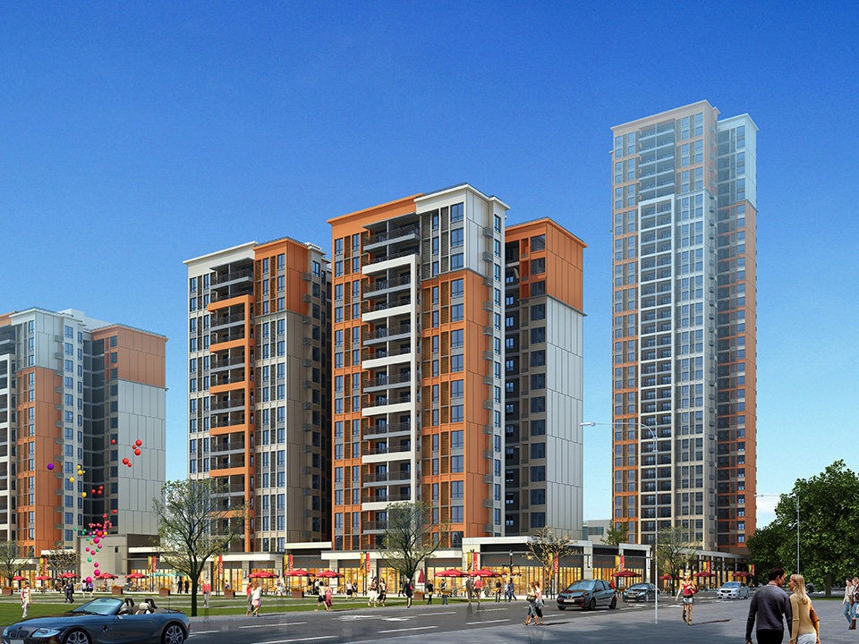 桂林彰泰橘子郡项目双钥匙江景户型在售,均价5800元/㎡