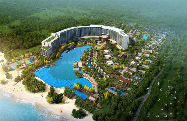 三亚晋园别墅尾盘在售,总价5200万元/套