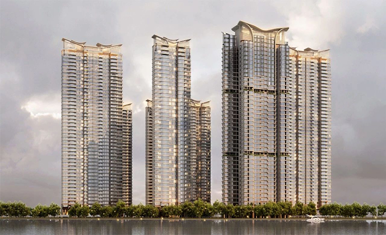 珠海 横琴华发广场建面约70万㎡横琴金融cbd封面大盘,均价为:50000元