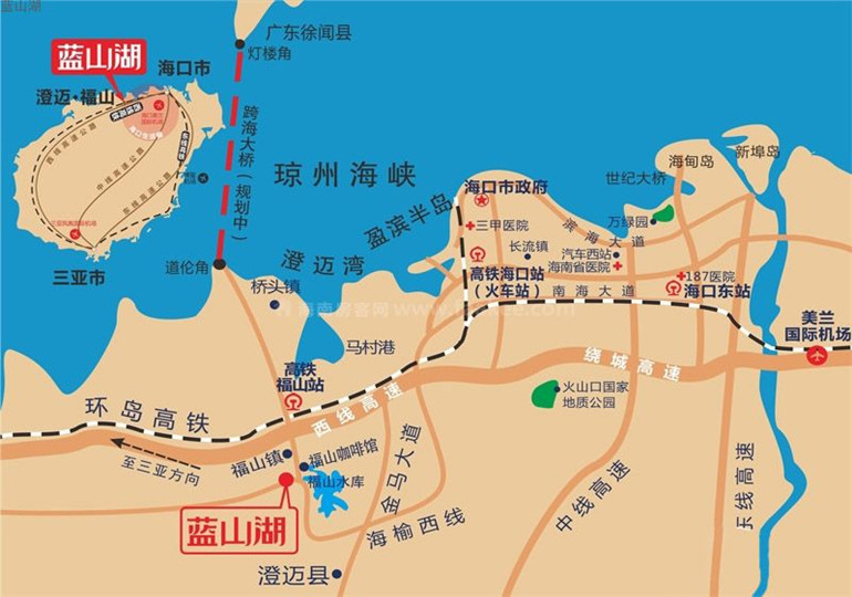 澄迈蓝山湖预计2021年6月30日二期5#交房