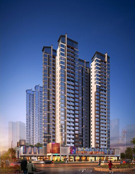 湛江富昌广场在售建面约75-101㎡公寓单位