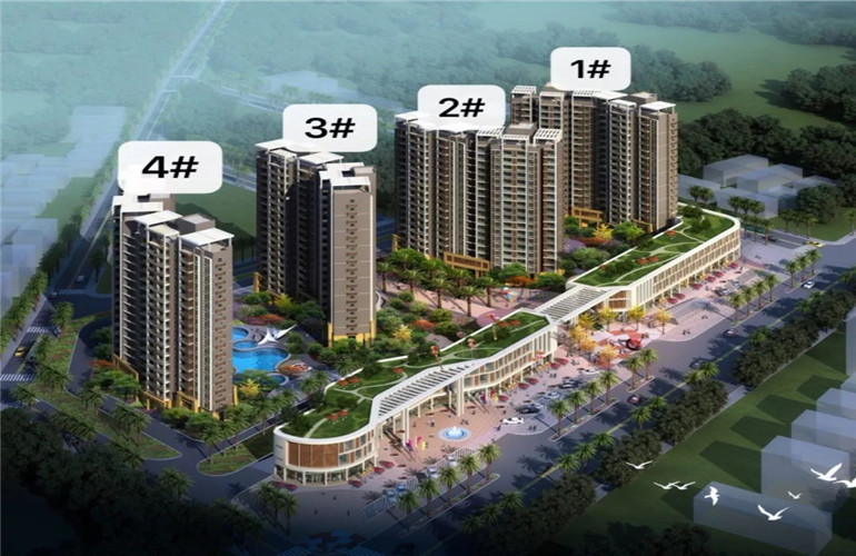 世茂幸福里鸟瞰图