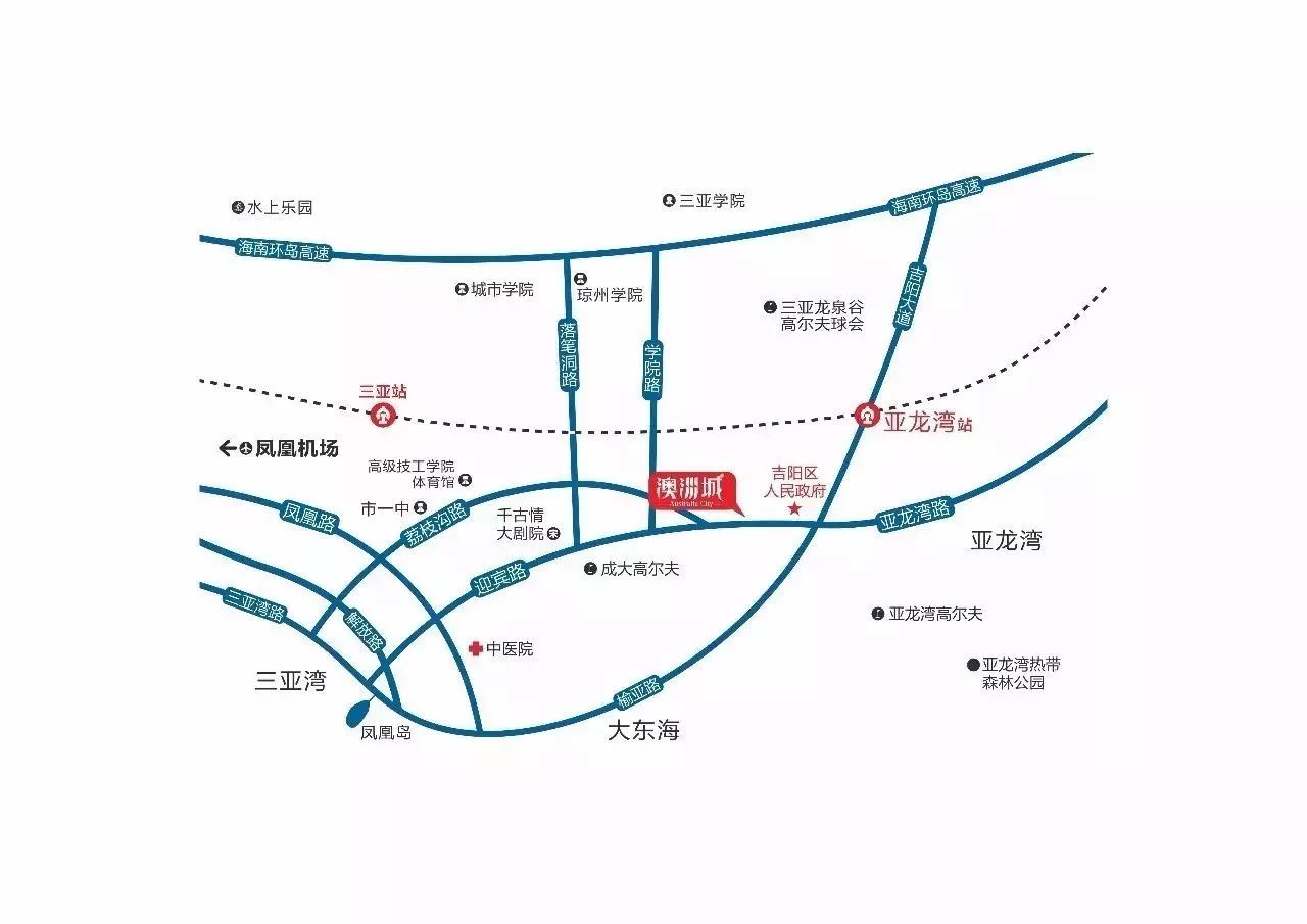 三亚澳洲城多功能一体化城市度假旅游生活区,户型为建面89-109㎡