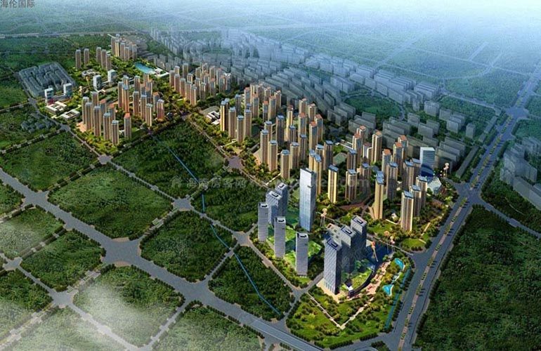 昆明海伦国际,在售公寓,毛坯交付