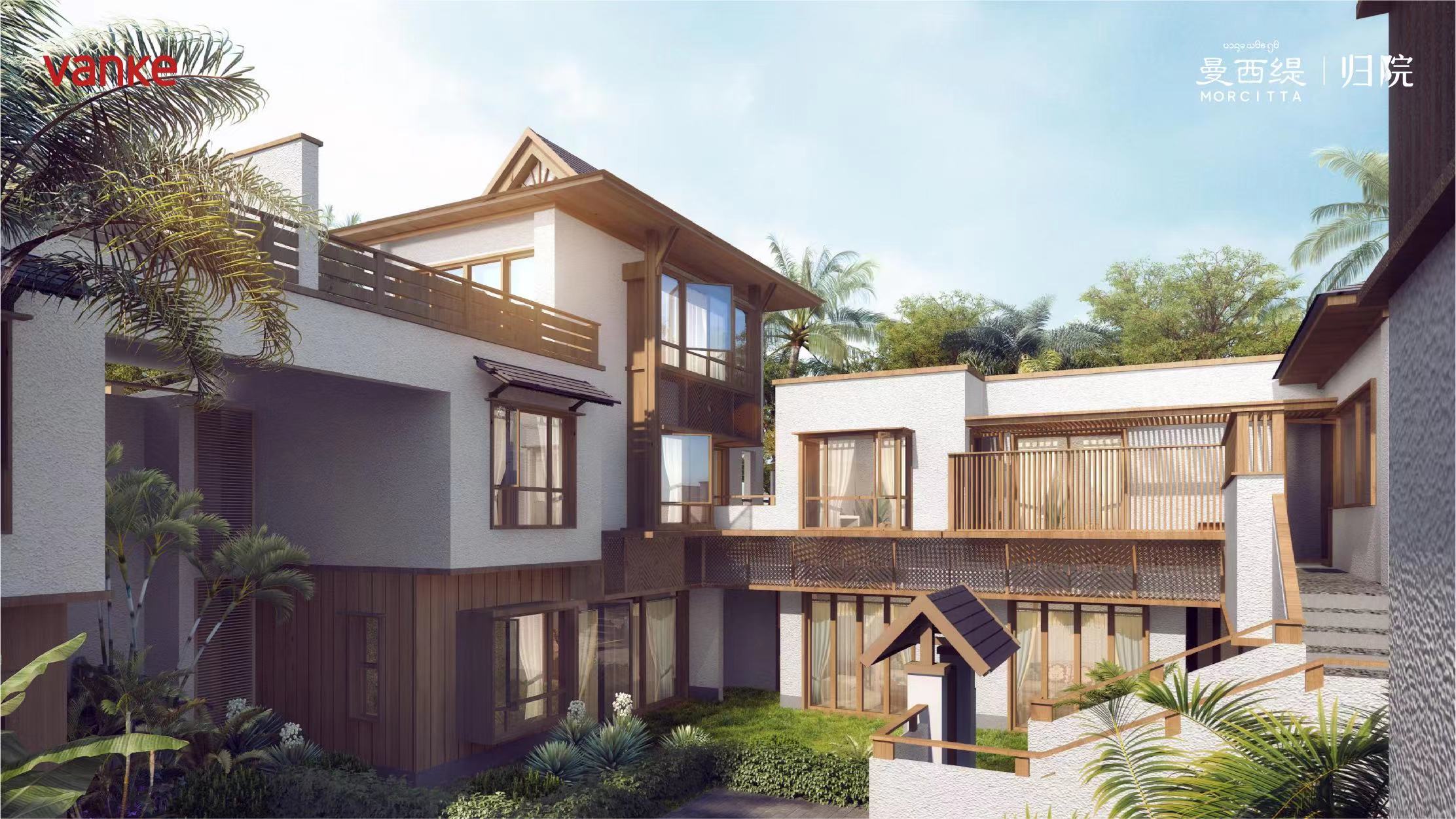 西双版纳万科曼西缇九期合院a4户型在售,总价约248万元-新房动态-楼盘